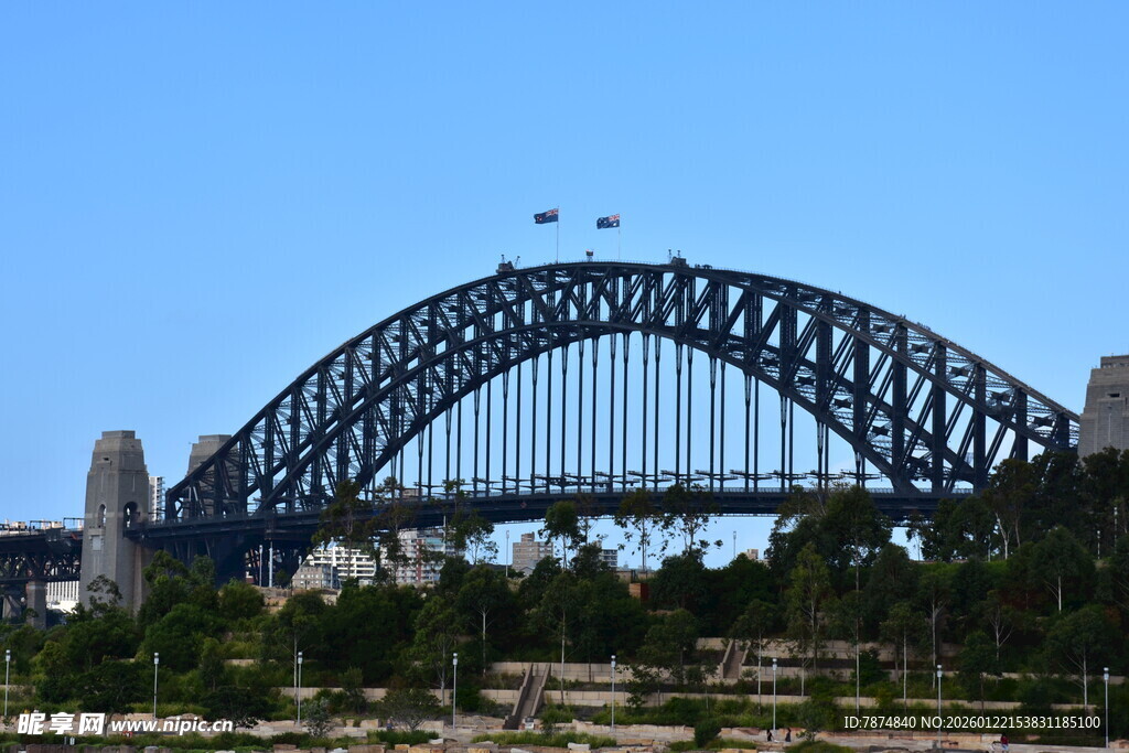 悉尼海港大桥壮丽景观