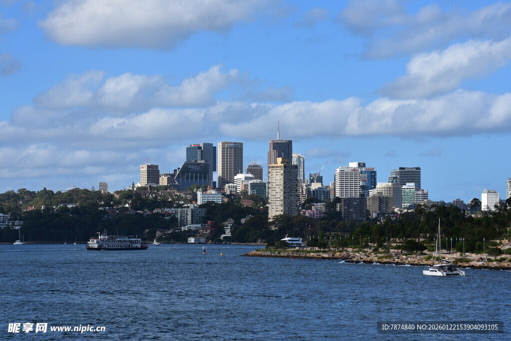 悉尼城市滨水风光