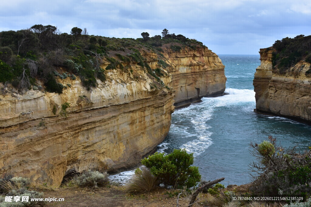 大洋路壮丽海岸景观