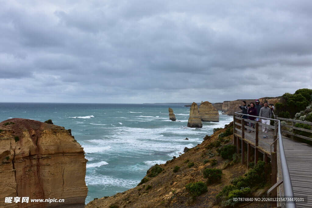 澳洲大洋路壮美海岸风光