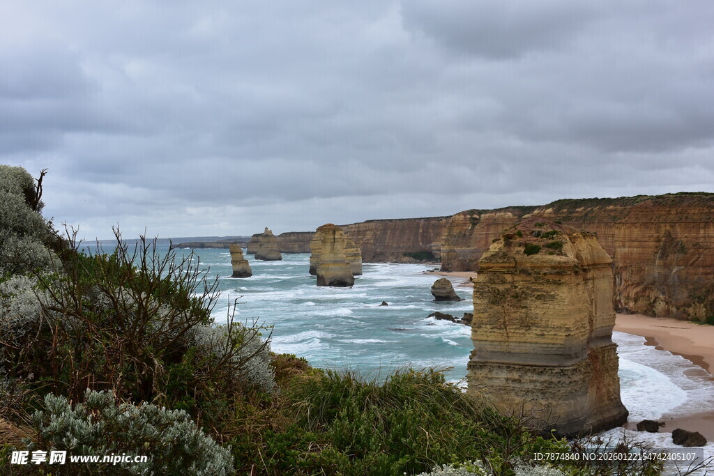 大洋路十二使徒岩景观