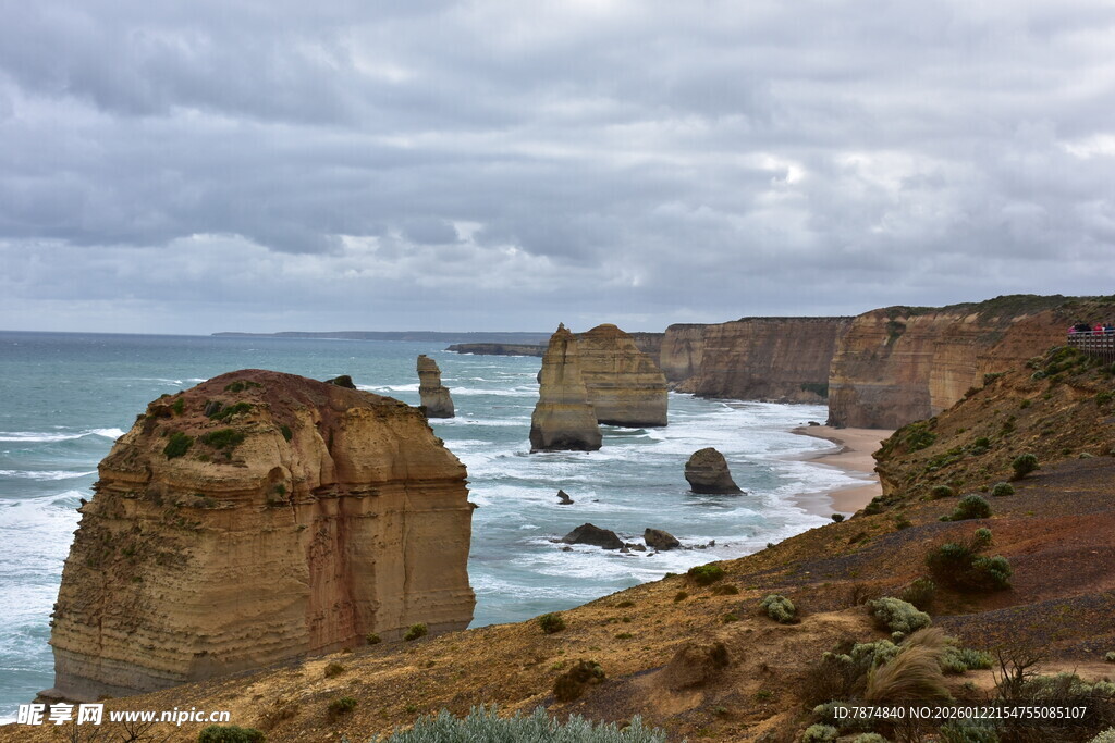 大洋路壮丽海岸景观