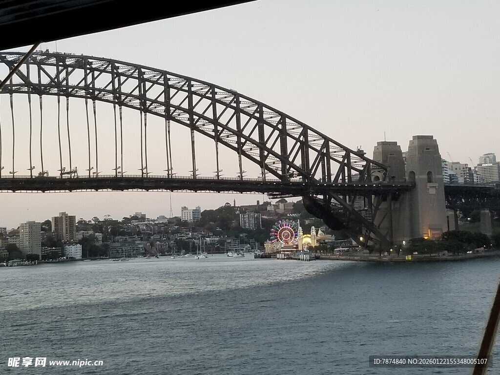 悉尼海港大桥壮丽景观