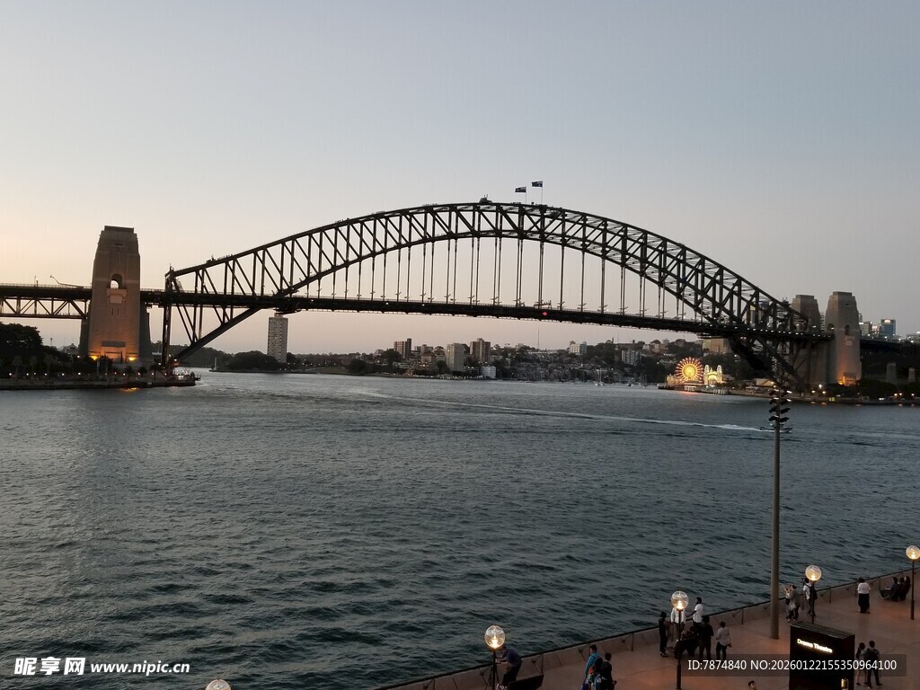 悉尼海港大桥美丽景致
