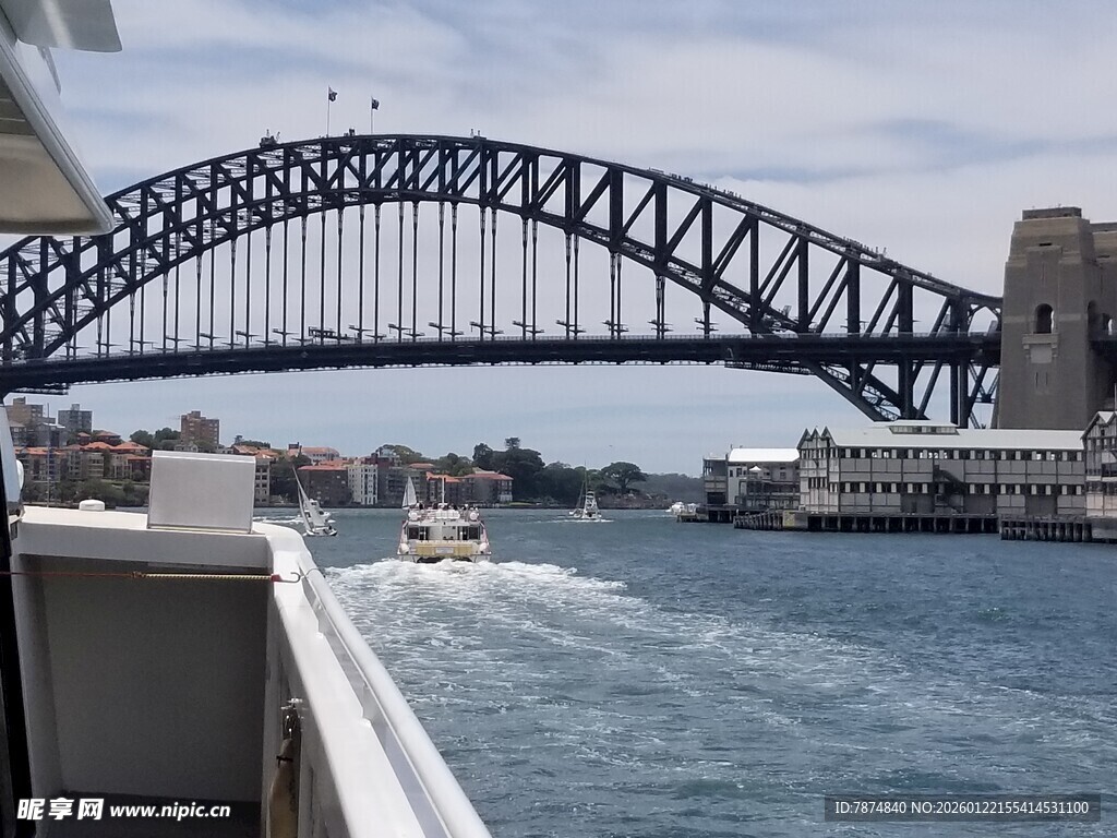 悉尼海港大桥海上景观