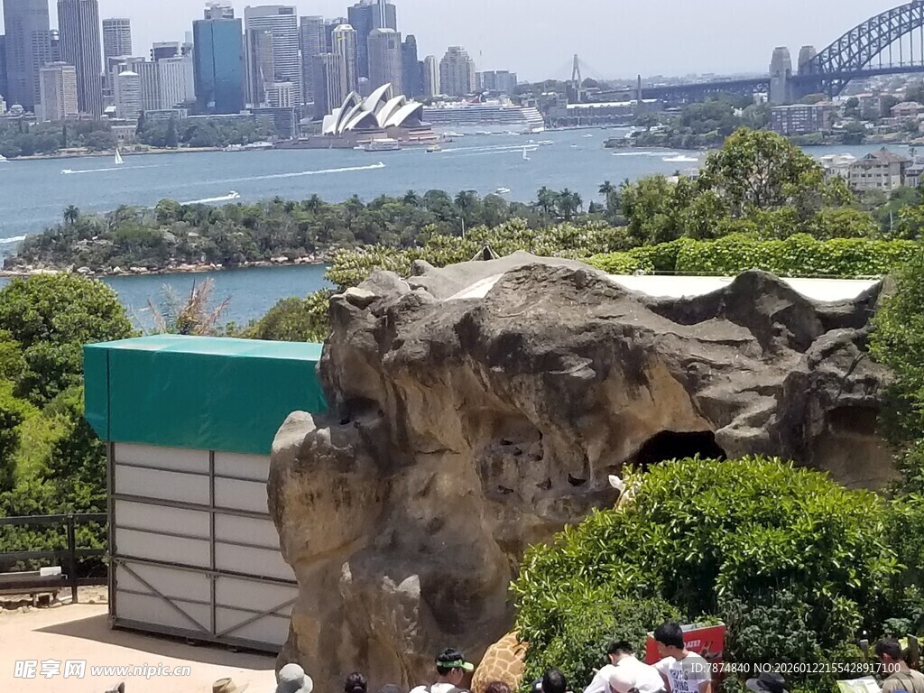 悉尼风光中的岩石景观