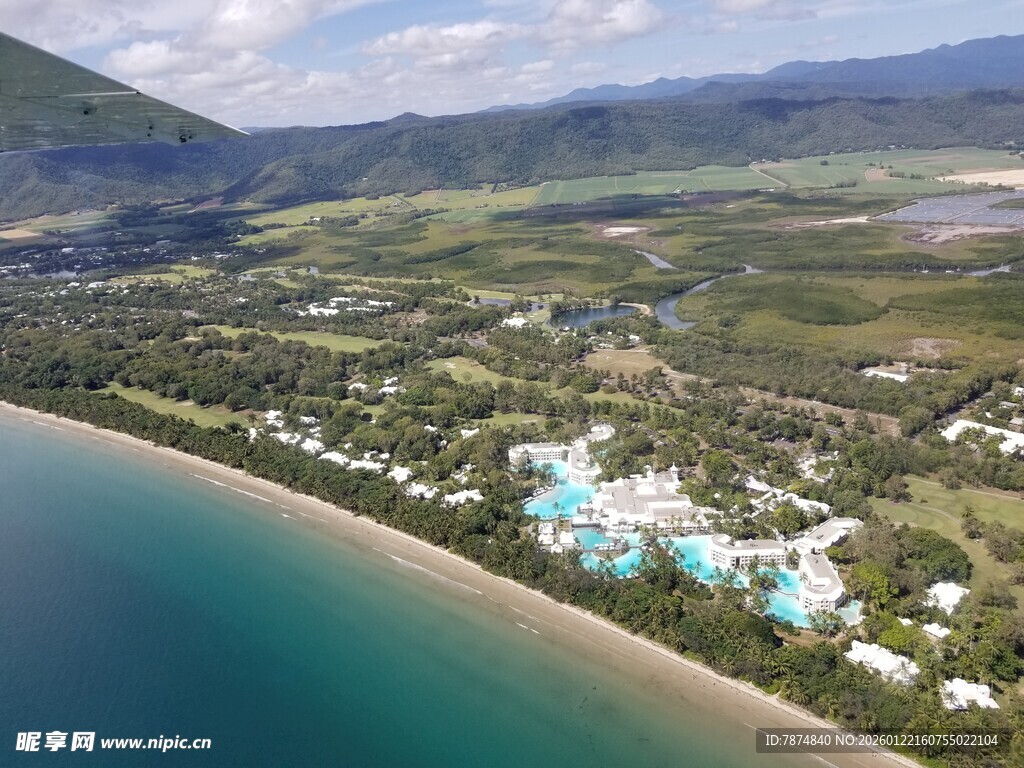 海滨度假胜地美丽风光