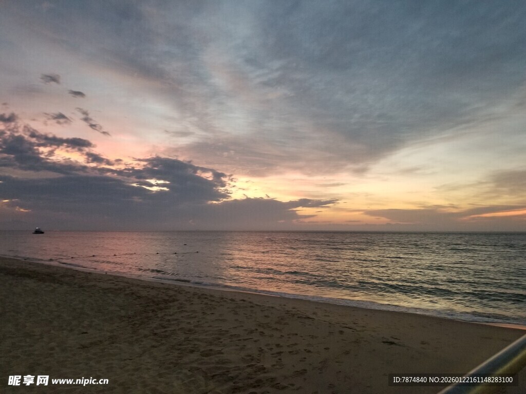 海边日落美景