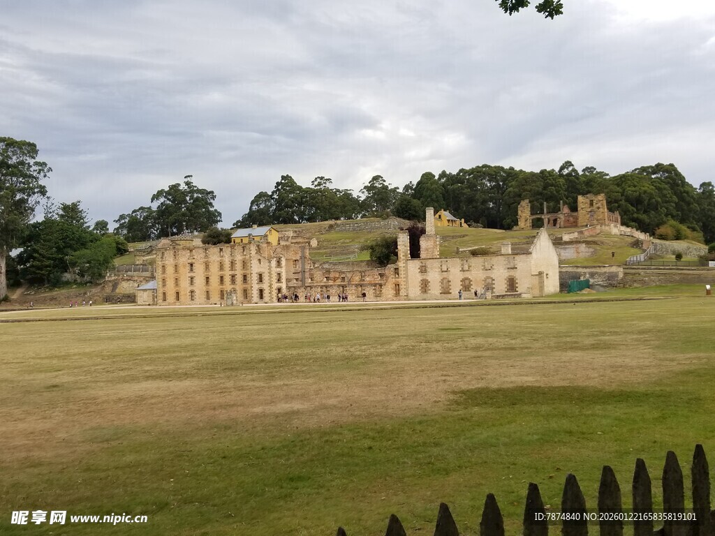 欧式庄园建筑远景