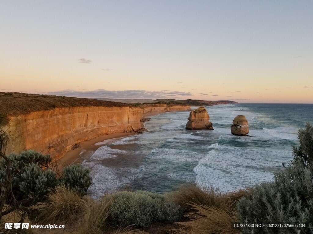 大洋路壮丽海岸风景