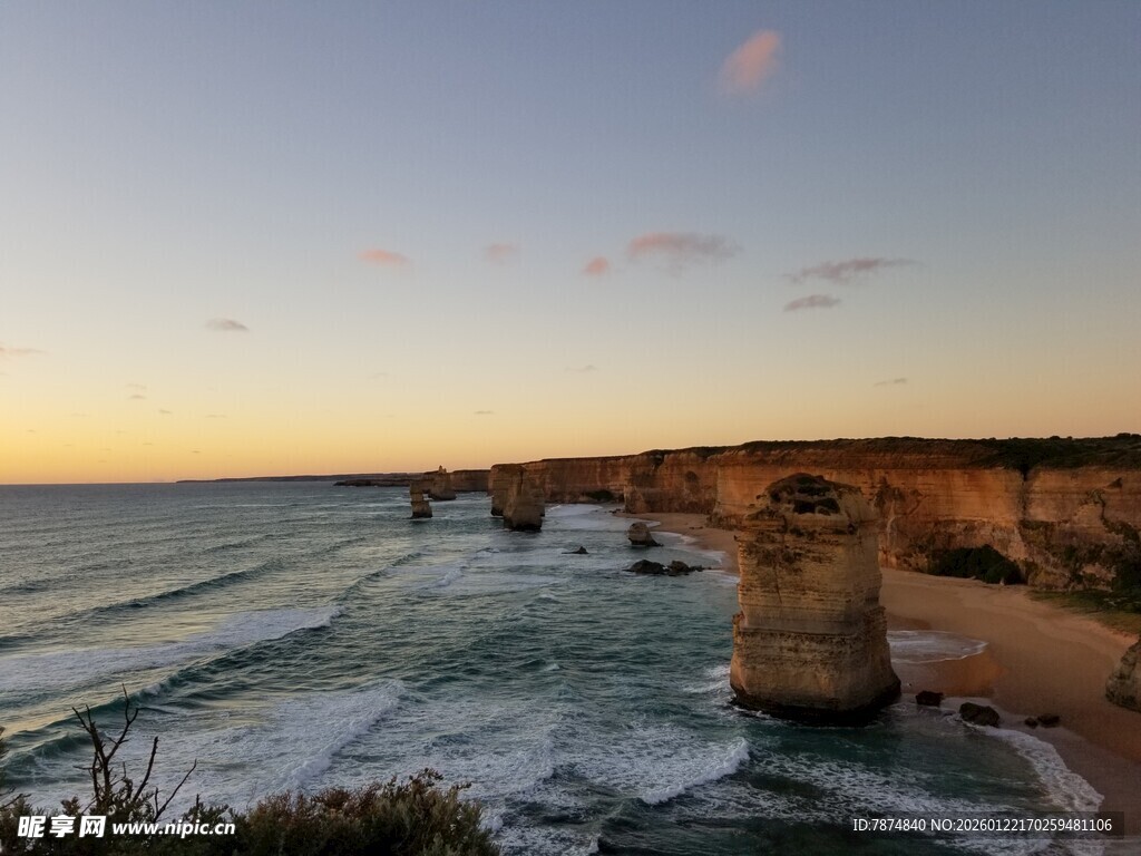 大洋路十二使徒岩美景