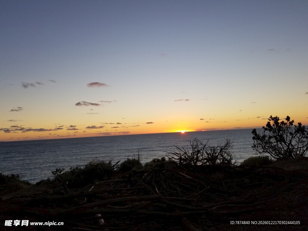 海边日落美景
