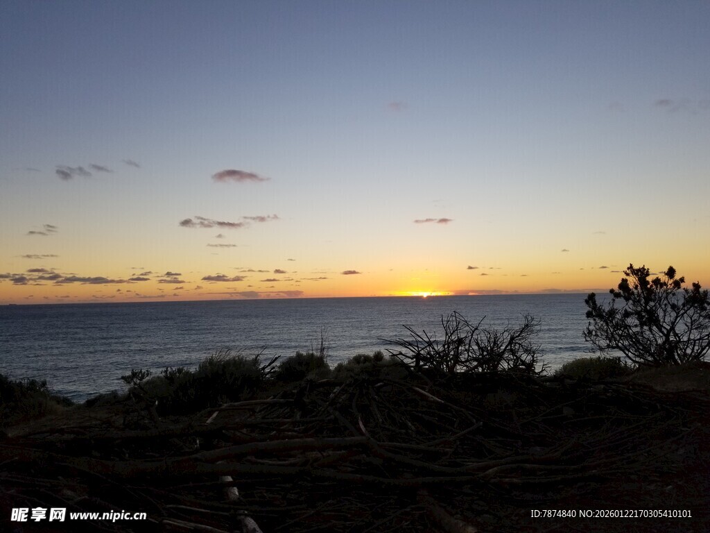 海边日落美景