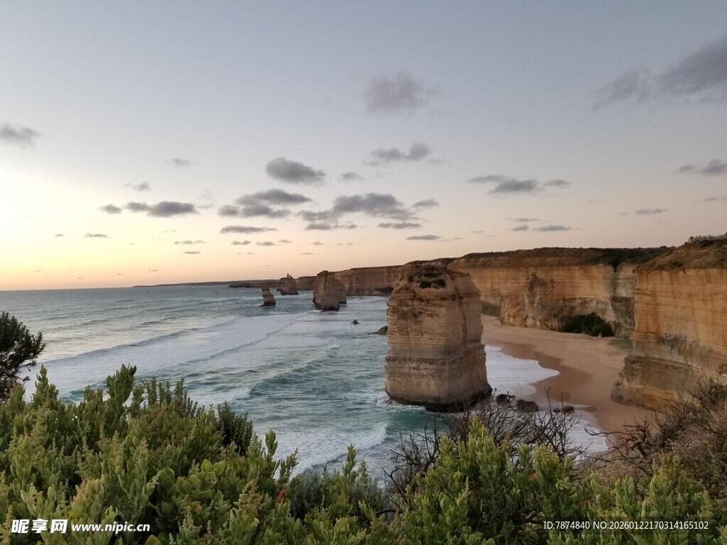 大洋路十二使徒岩美景