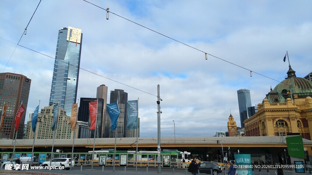 墨尔本城市景观与建筑