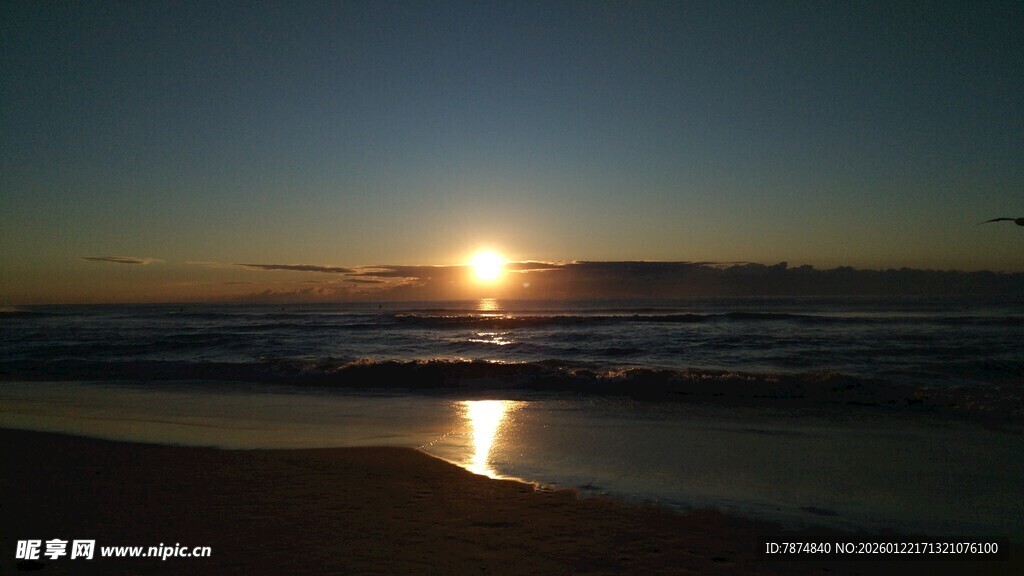 海边日落美景