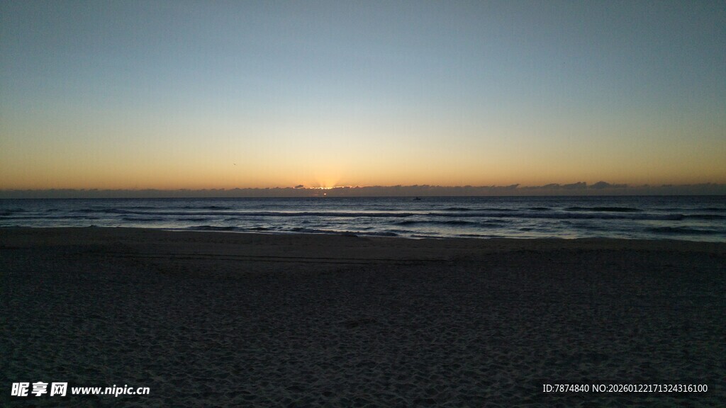 海边日落美景