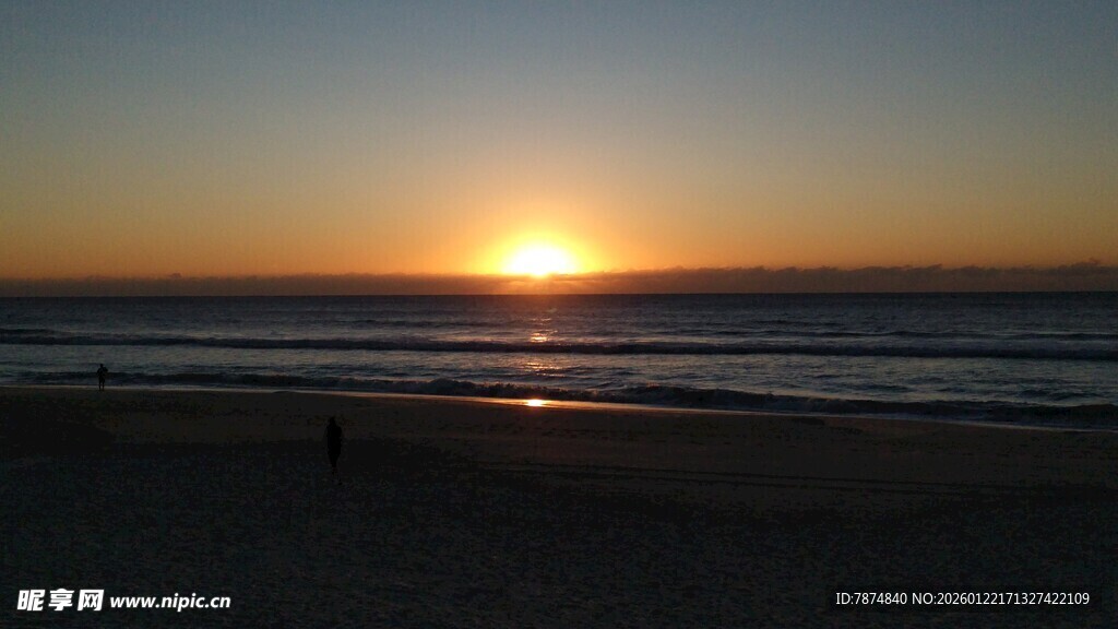 海边日落美景