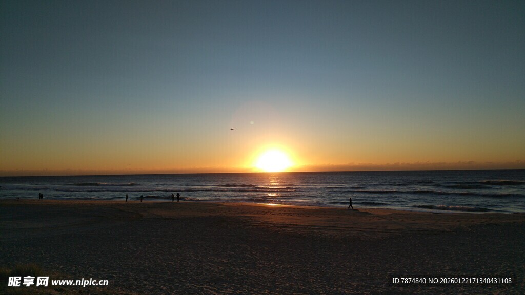 海边日落美景