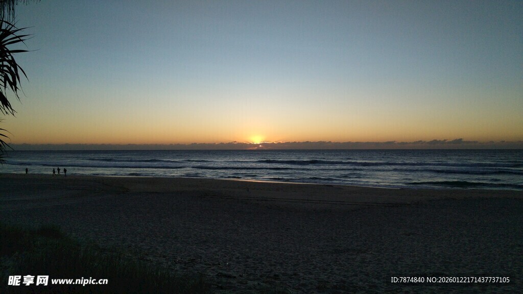 海边日落美景