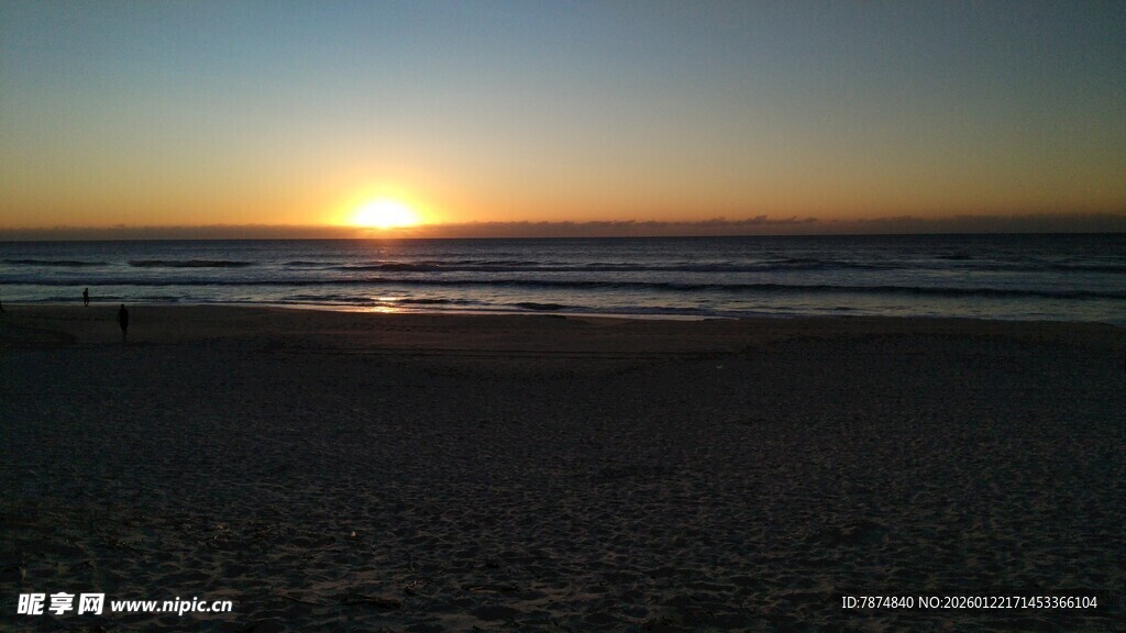 海边日落美景