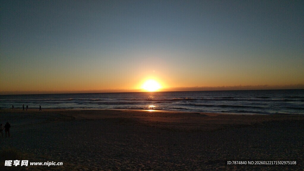 海边日落美景