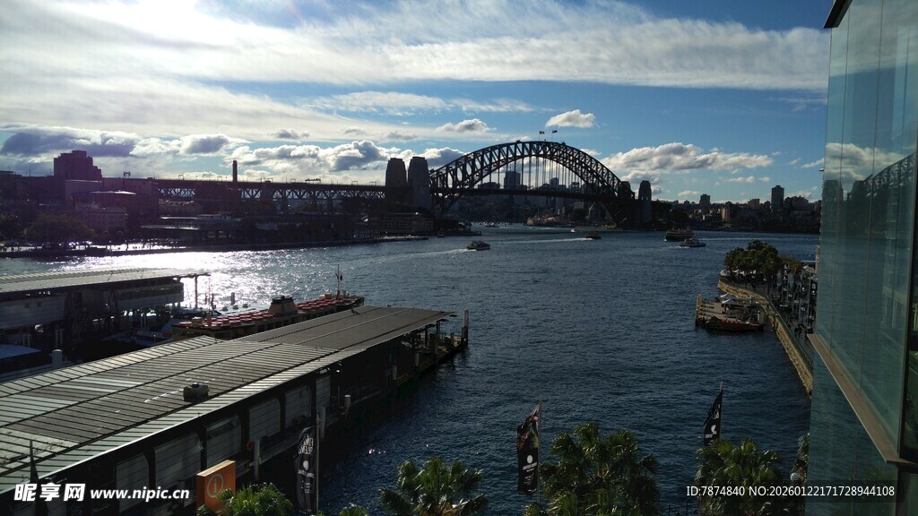 悉尼港湾美丽风光