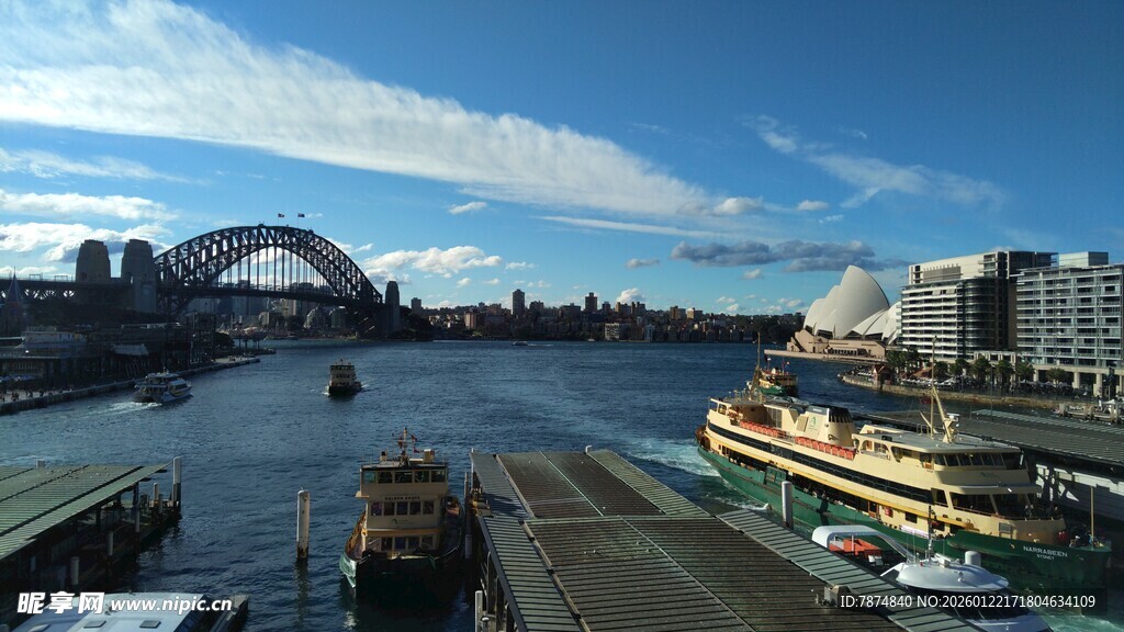 悉尼港美丽风光