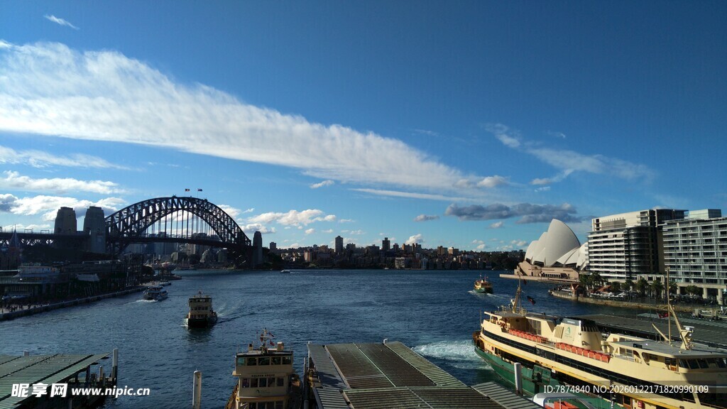悉尼港标志性景观