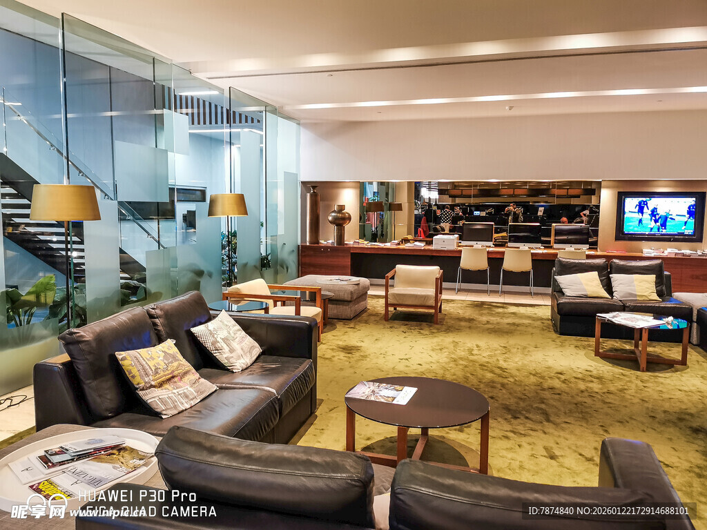 现代舒适的室内休闲空间