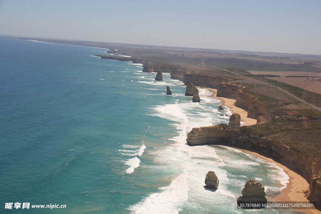 大洋路壮美海岸线景观