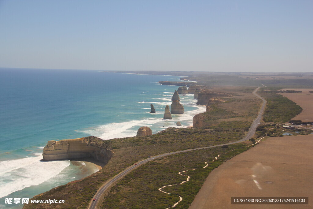 大洋路海岸壮丽风光
