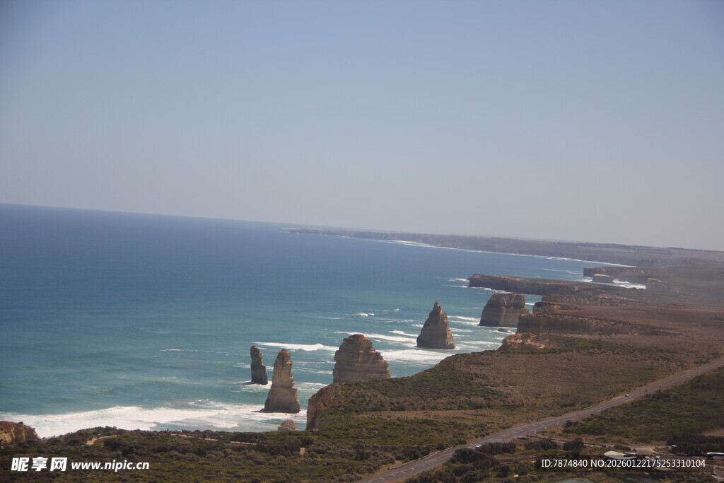 大洋路十二使徒岩美景