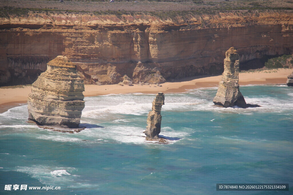 大洋路十二使徒岩美景