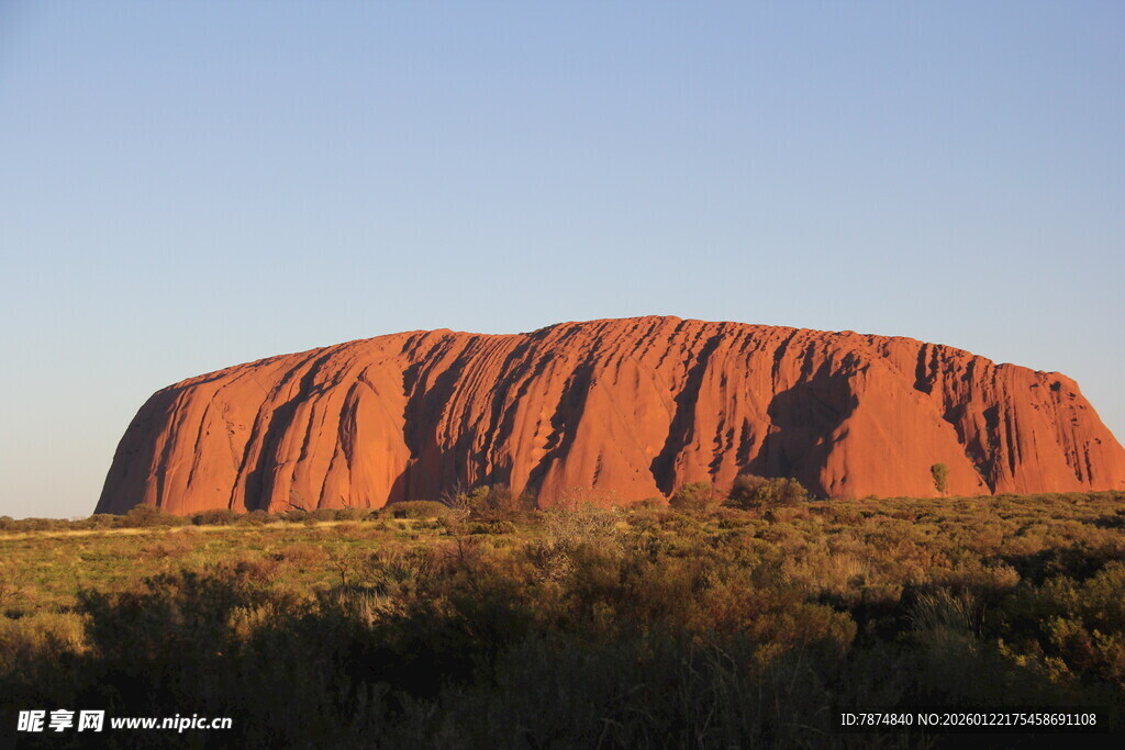 澳大利亚乌鲁鲁巨石景观