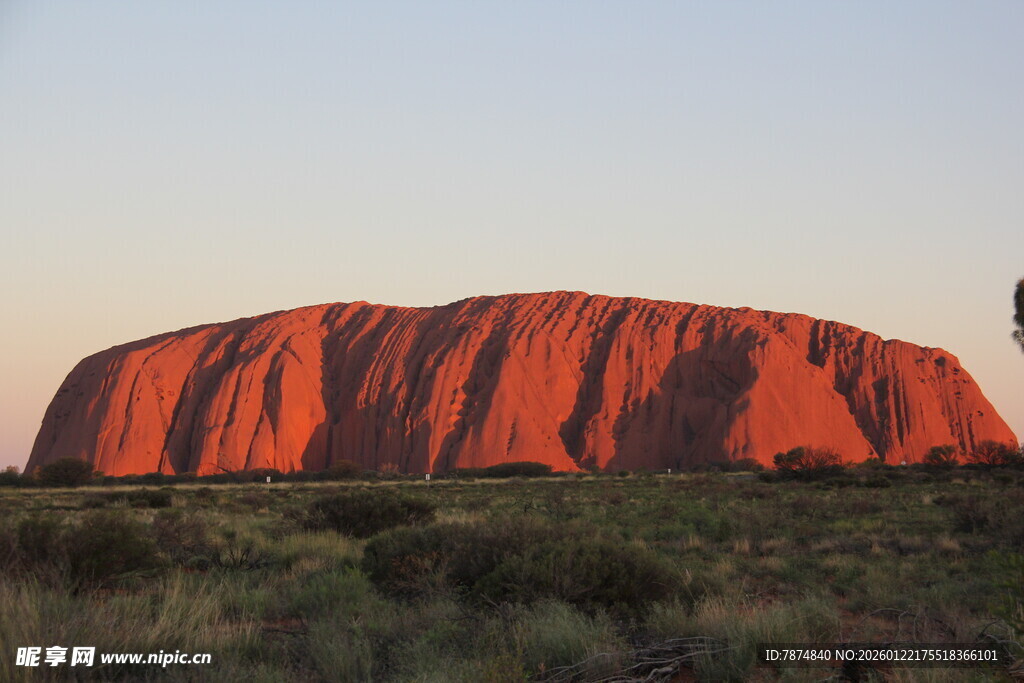 澳大利亚乌鲁鲁巨石景观