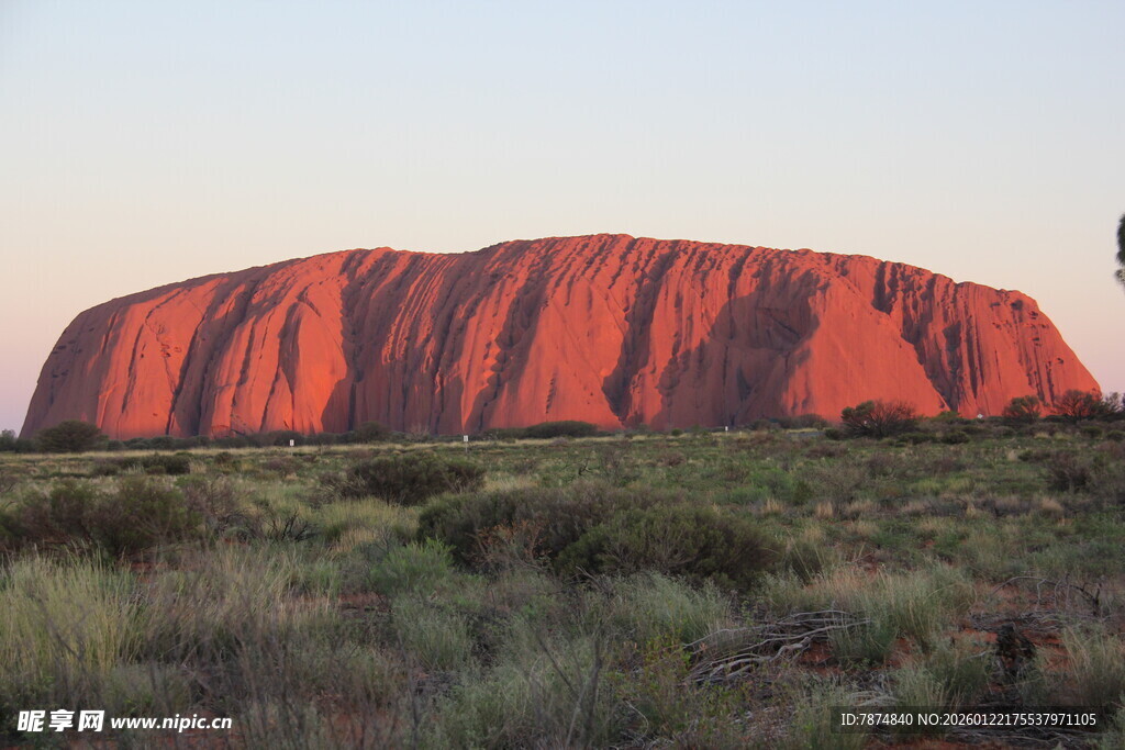 澳大利亚乌鲁鲁巨石景观