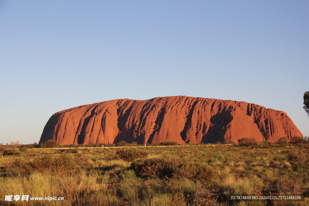 澳大利亚乌鲁鲁巨石景观