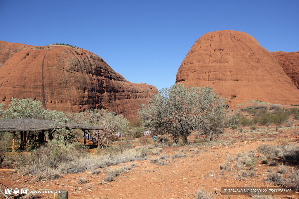 澳大利亚红岩地貌景观
