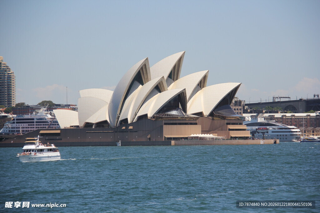 悉尼歌剧院海景风光