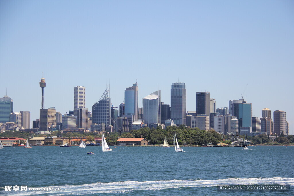 悉尼城市海滨风光美景