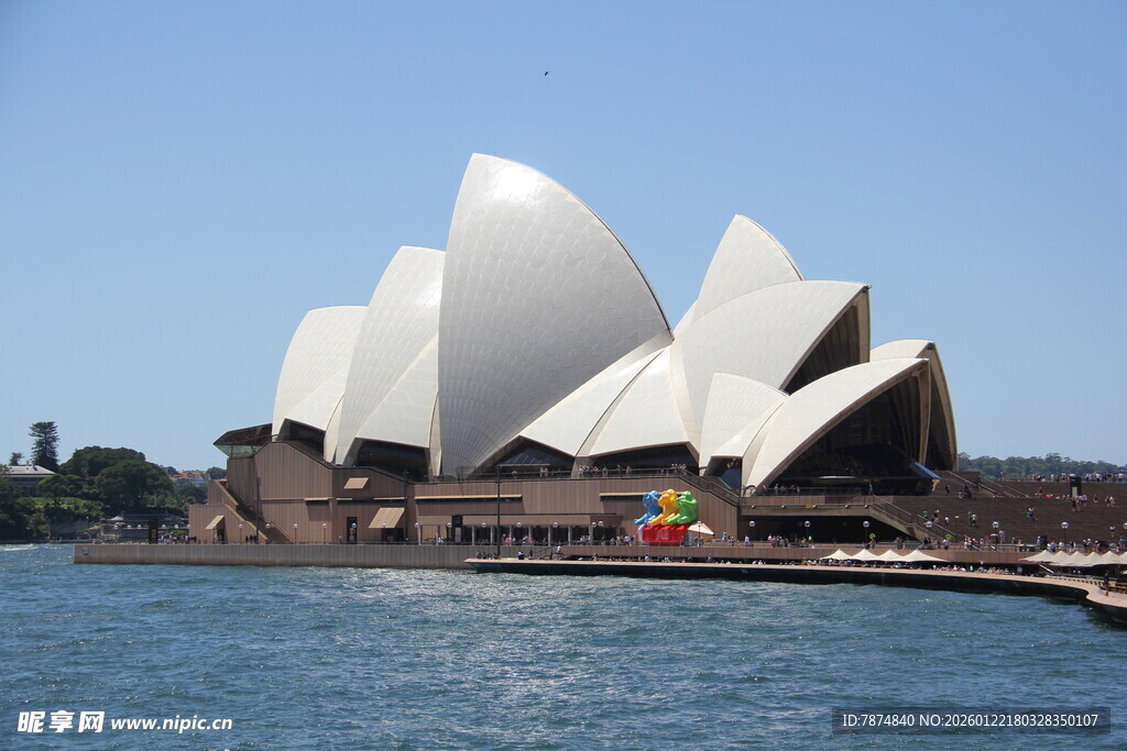 悉尼歌剧院海滨风光