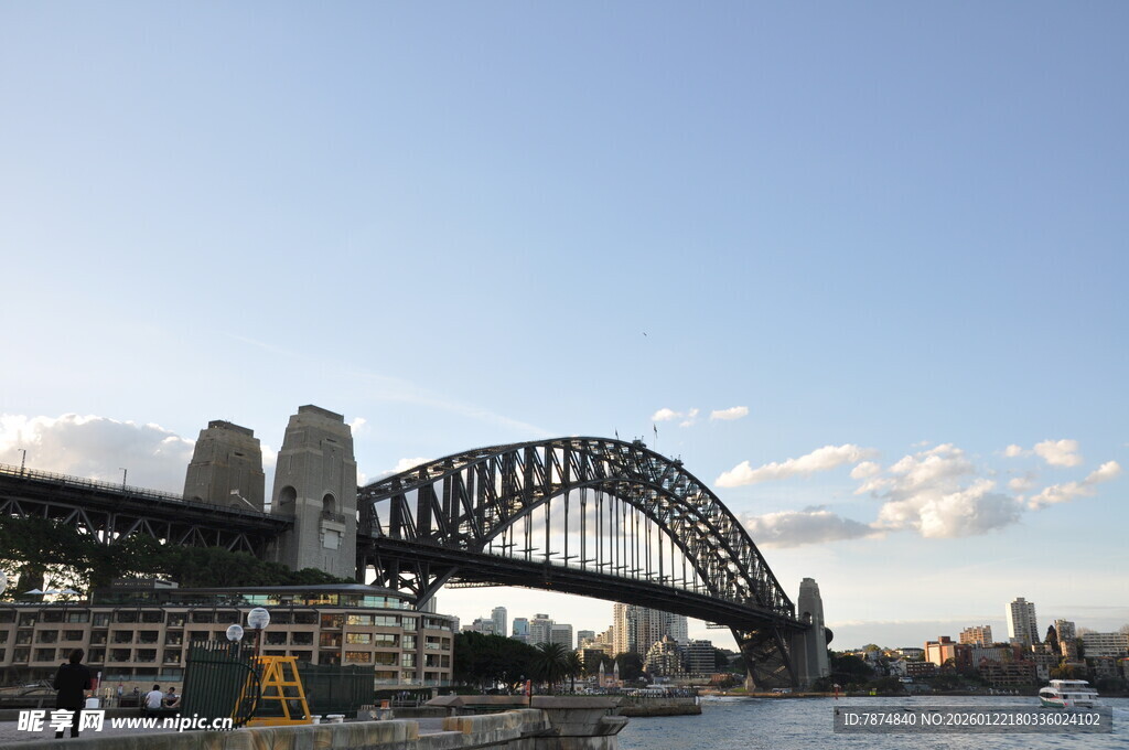 悉尼海港大桥壮丽景观