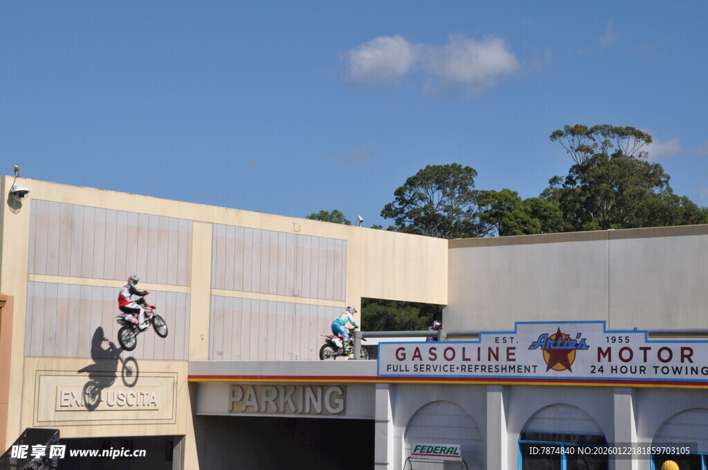 现代风格建筑外观