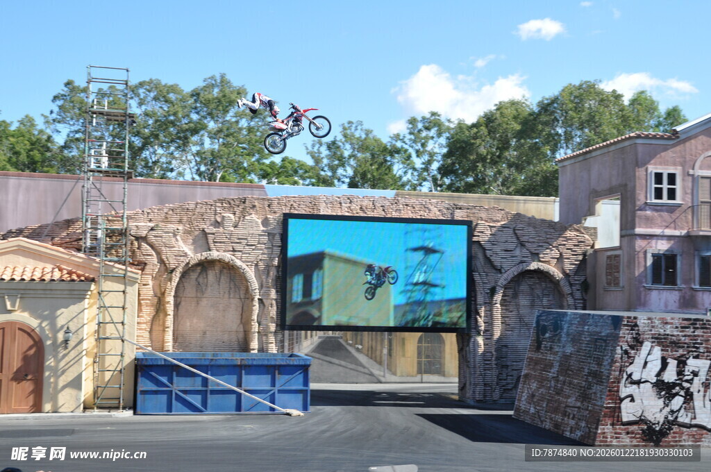 复古风影视拍摄场景