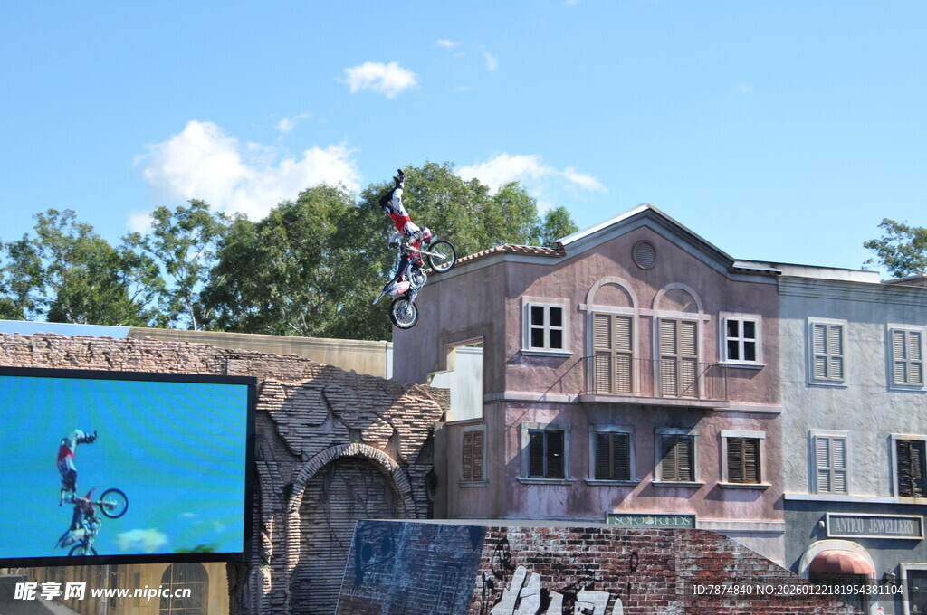 复古风格建筑景观