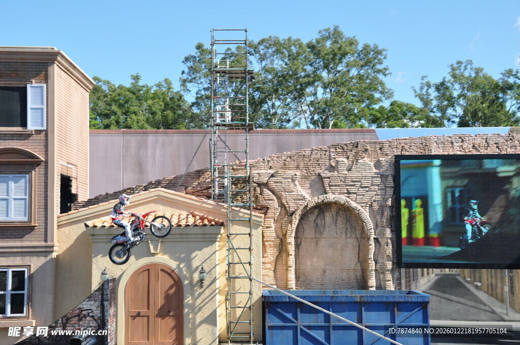 户外建筑场景展示