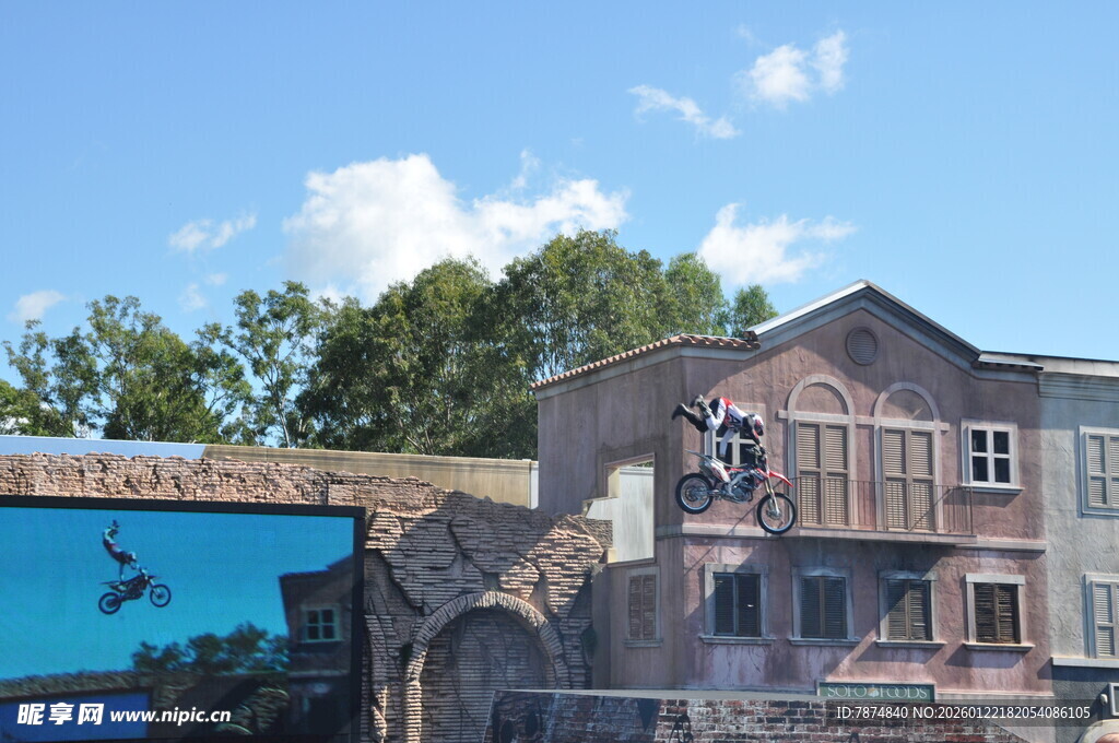 复古风格建筑外观