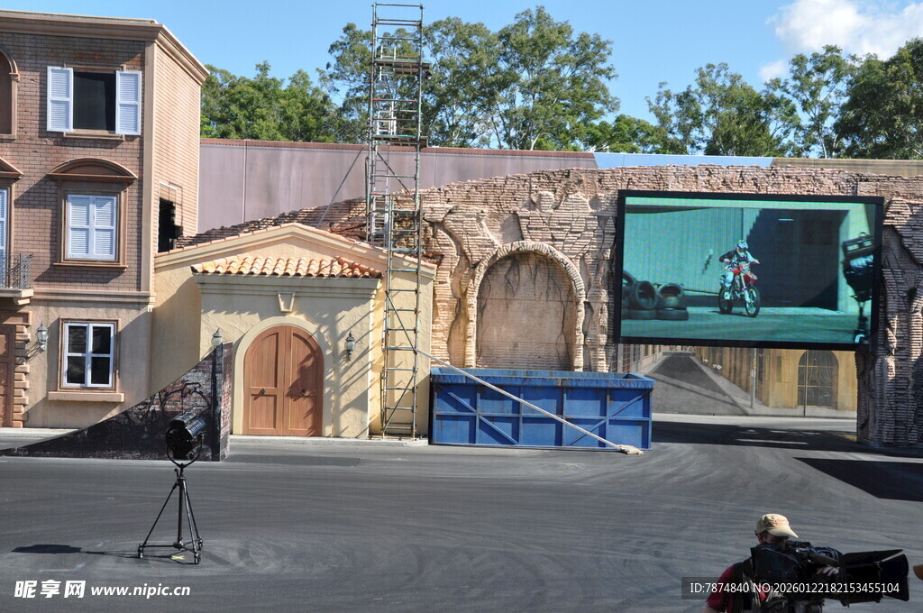 影视拍摄场景布置