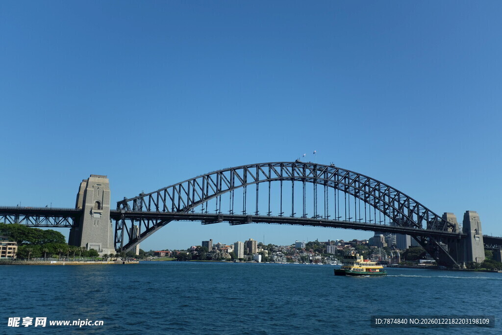 悉尼海港大桥壮丽景观